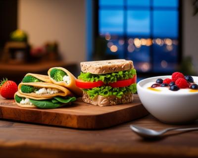 Lanches Saudáveis para o Jantar: 7 Opções Leves e Saborosas